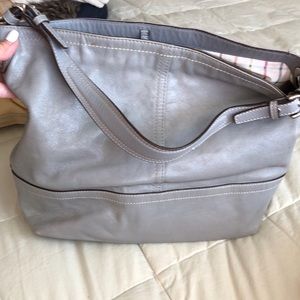 Coach gray purse